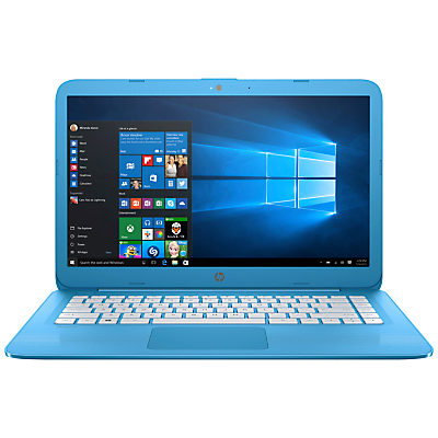 HP Stream 14-ax000na Laptop, Intel Celeron, 4GB RAM, 32GB eMMC, Office 365 with 1TB One Drive 1-Year Subscription, 14, Aqua Blue HP Stream 14-ax000na Laptop, Intel Celeron, 4GB RAM, 32GB eMMC, Office 365 with 1TB One Drive 1-Year Subscription, 14, Aqua Blue